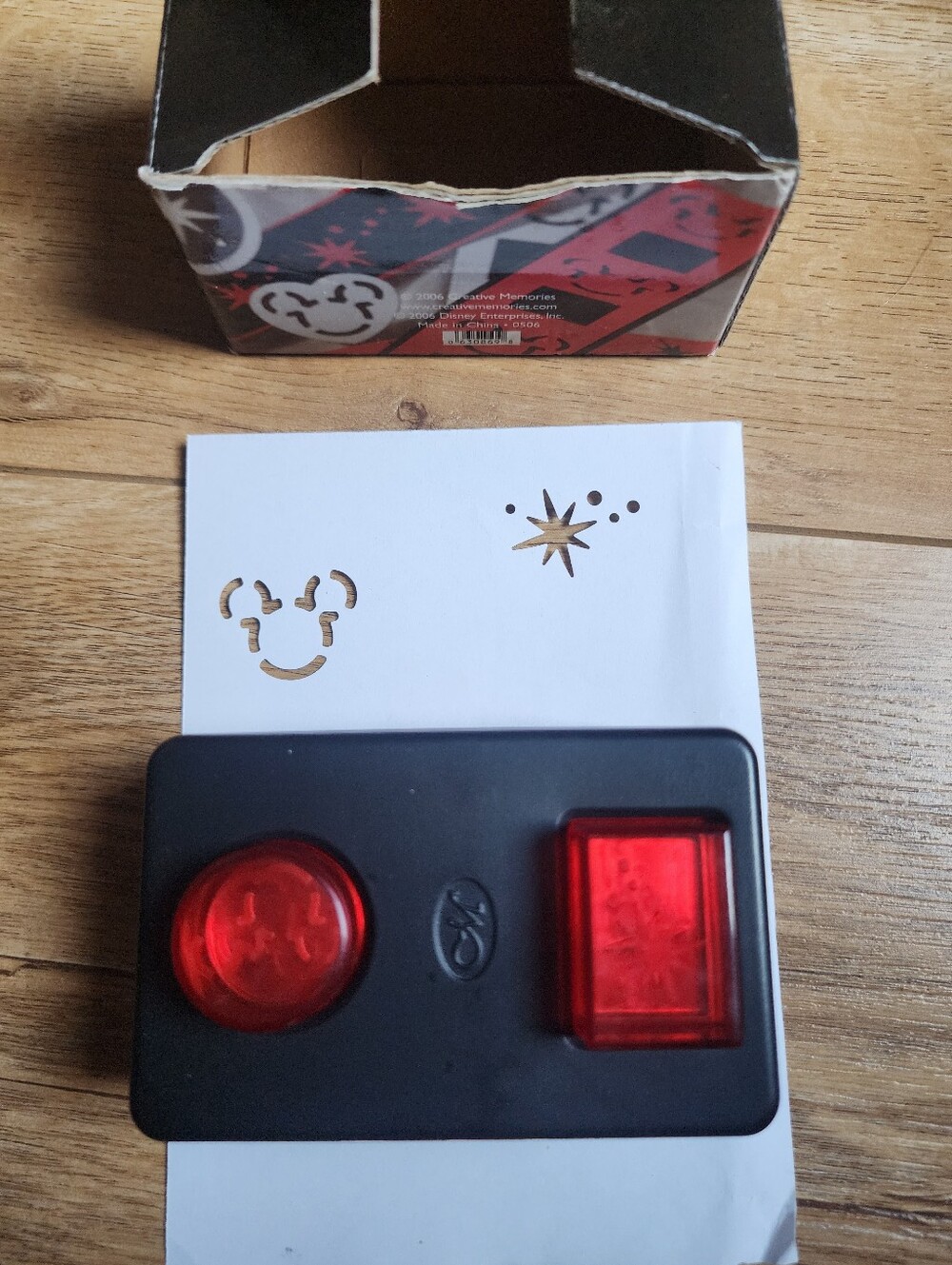 2006 Creative Memories Retired Disney Magic Maker Mickey Mouse Paper Punch